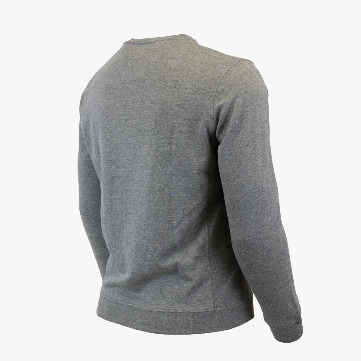 Sweatshirt gris col rond