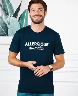 Sweatshirt homme Allergique au matin