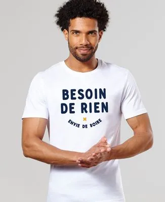 Sweatshirt homme Besoin de rien envie de boire