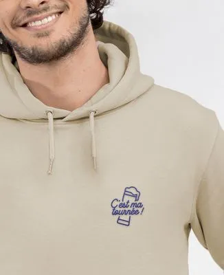 Sweatshirt homme C'est ma tournée ! (brodé)