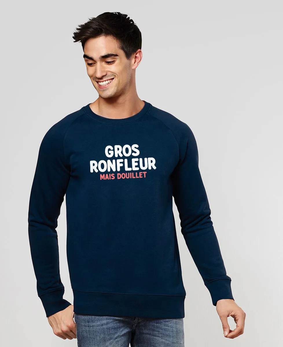 Sweatshirt homme Gros ronfleur mais douillet