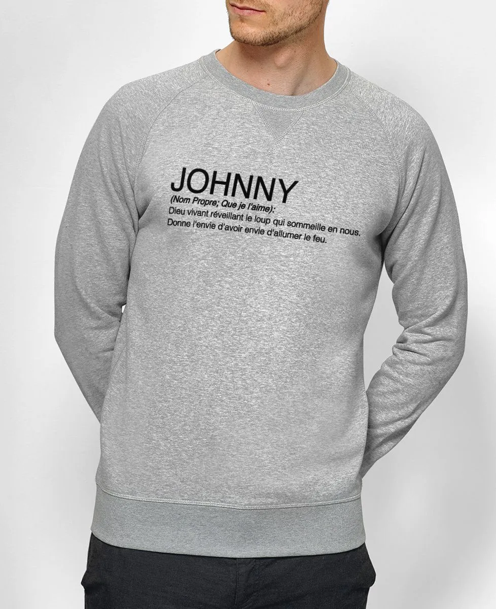 Sweatshirt homme Johnny