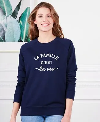 Sweatshirt homme La famille c'est la vie