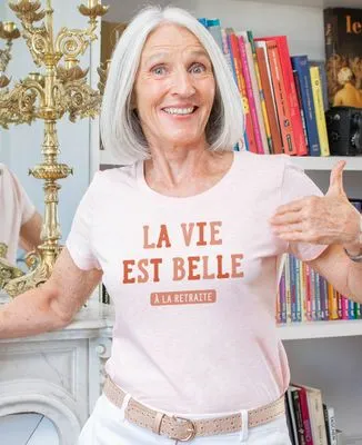 Sweatshirt homme La vie est belle à la retraite