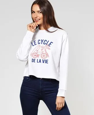 Sweatshirt homme Le cycle de la vie