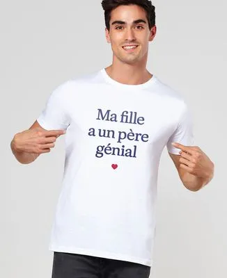 Sweatshirt homme Ma fille a un père génial