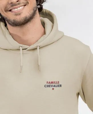 Sweatshirt homme Nom de famille brodé personnalisé