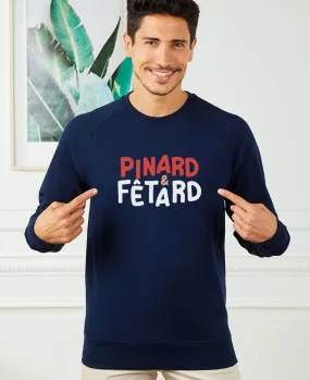 Sweatshirt homme Pinard et fêtard