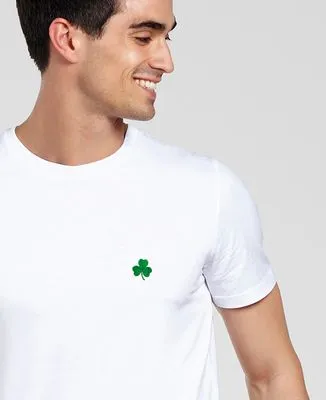 Sweatshirt homme Trèfle Irlande Saint-Patrick (brodé)