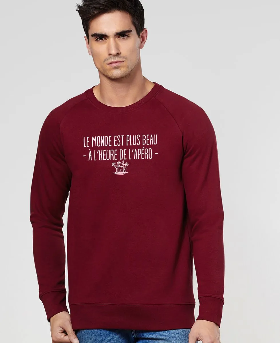 Sweatshirt homme À l'heure de l'apéro