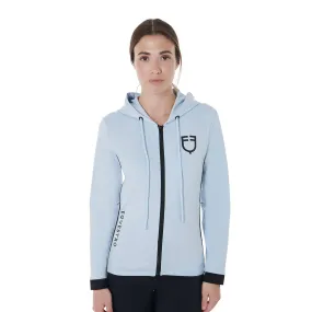 Sweatshirt pour femme avec zip - EQUESTRO