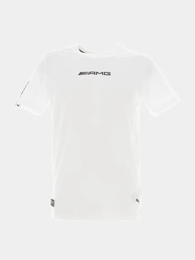 T-shirt amg petronas formule 1 blanc homme - Puma | wimod