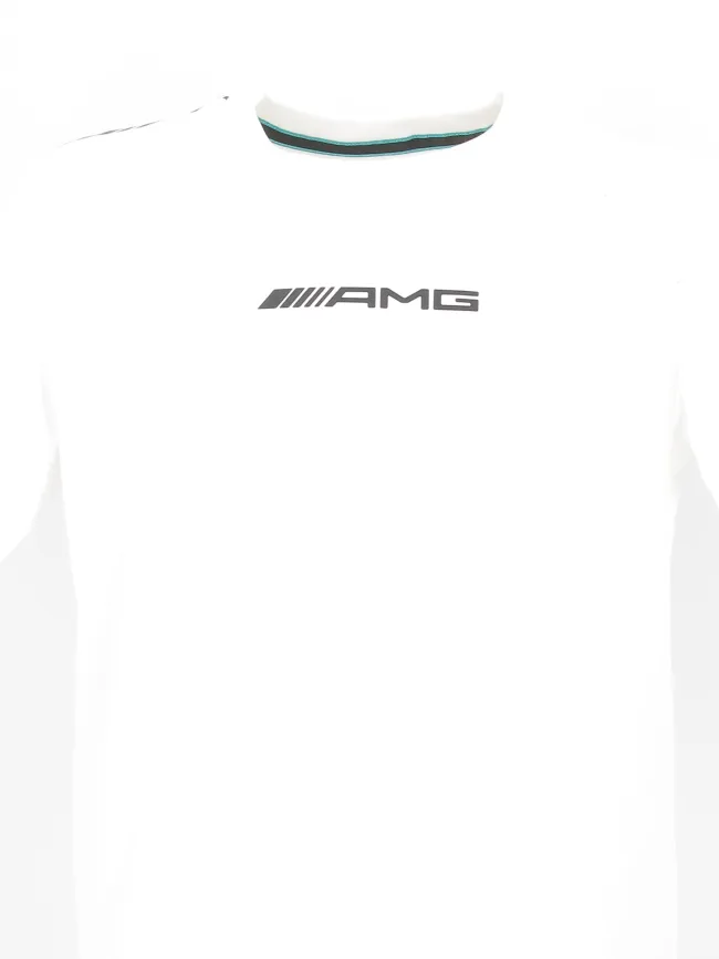 T-shirt amg petronas formule 1 blanc homme - Puma | wimod