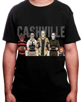 T-shirt Cashville Noir - Halloween Murder