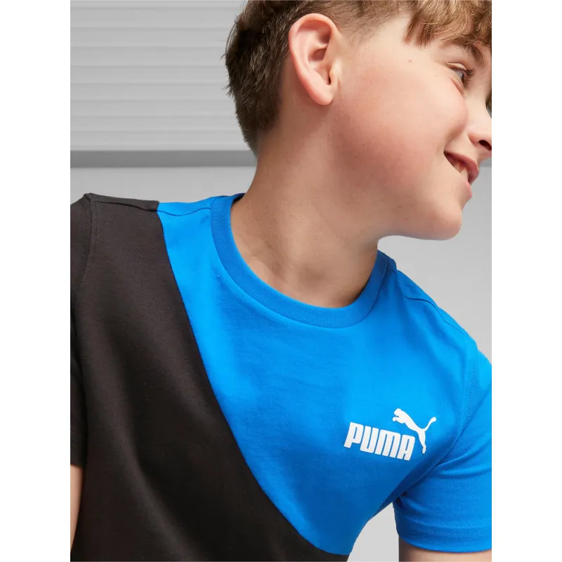 T-shirt cat bleu garçon - Puma | wimod