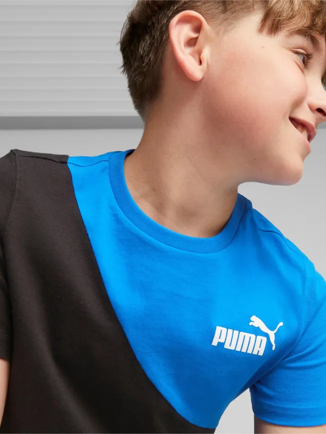 T-shirt cat bleu garçon - Puma | wimod