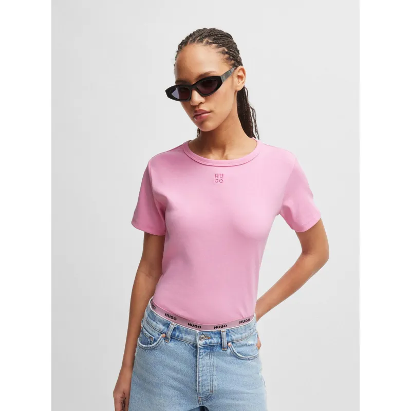 T-shirt essential tee violet femme - Puma | wimod