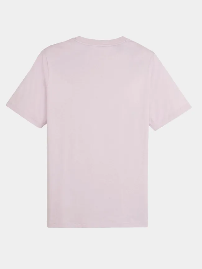 T-shirt essential tee violet femme - Puma | wimod