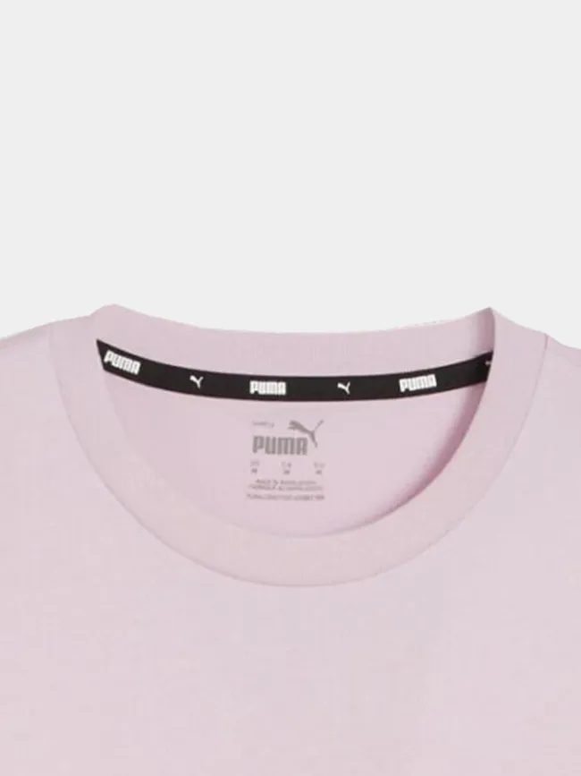 T-shirt essential tee violet femme - Puma | wimod