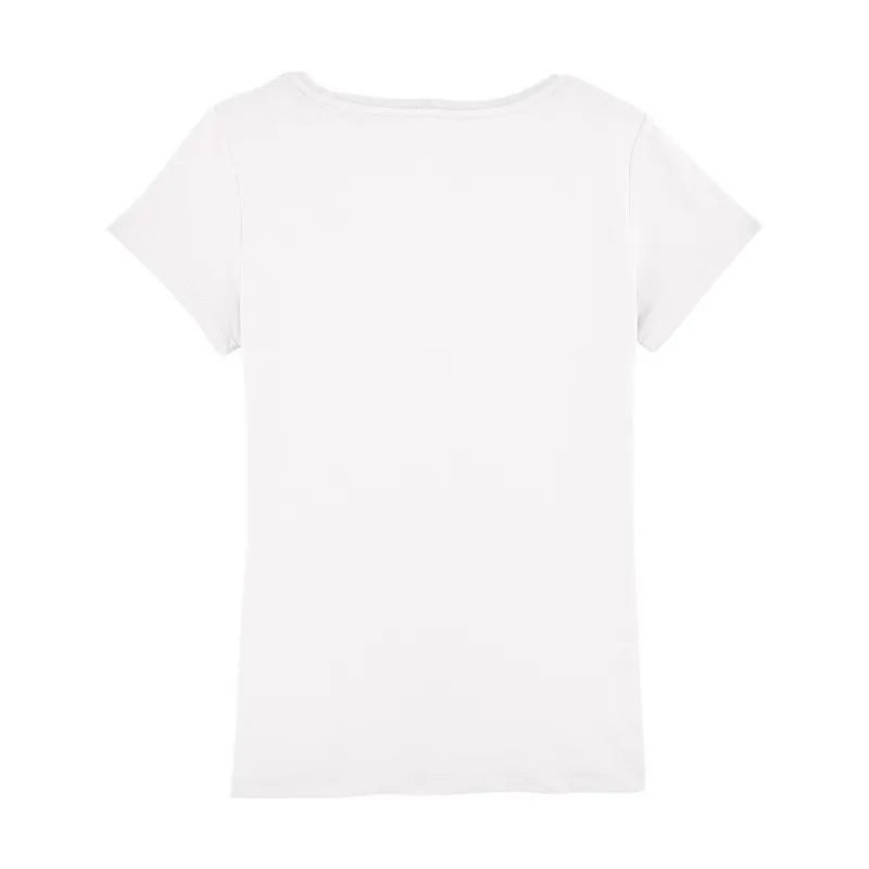 T-SHIRT FEMME "FULL OF LOVE" BLANC