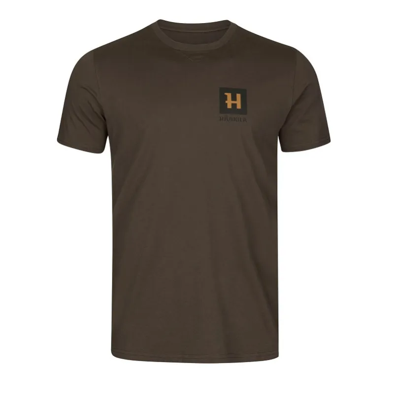 t-shirt Gorm S/S Shadow Brown - Härkila