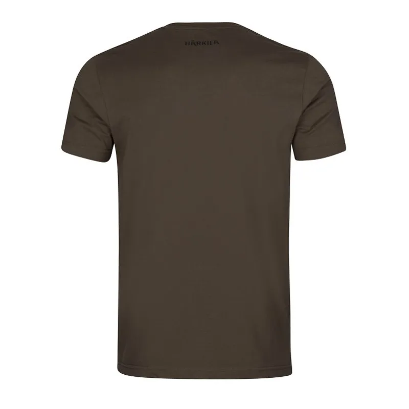 t-shirt Gorm S/S Shadow Brown - Härkila