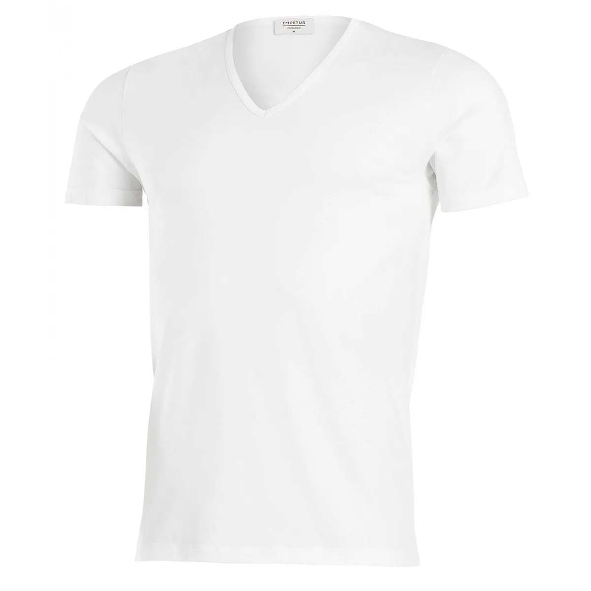 T-shirt homewear homme bio organique Oeko-Tex Cotton Organic blanc de la marque Impetus