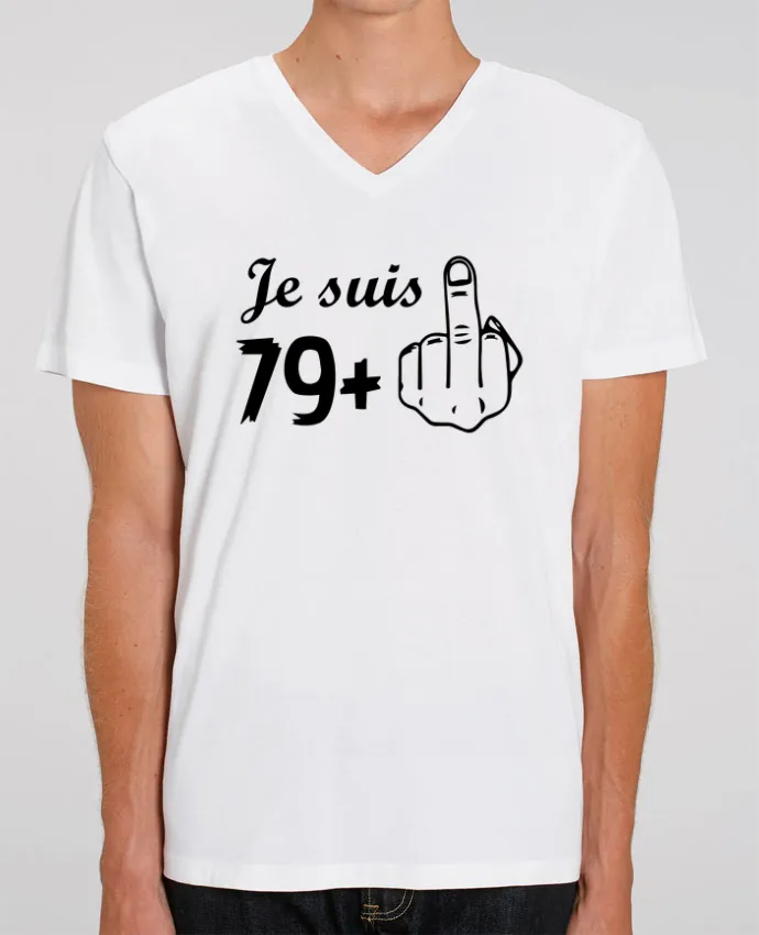 T-shirt homme Je suis 79+ par tunetoo