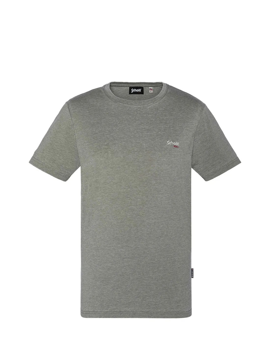 T-shirt Homme Schott Striker ref 52976 Kaki