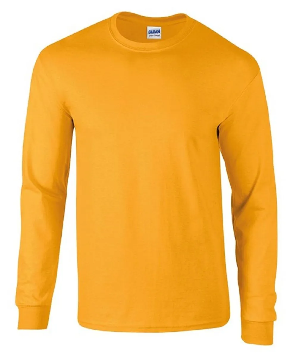 T-shirt manches longues - Homme - 2400 - jaune gold 