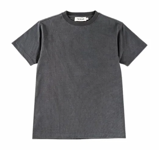 T-Shirt Taikan Unisexe Heavyweight S/S Charcoal