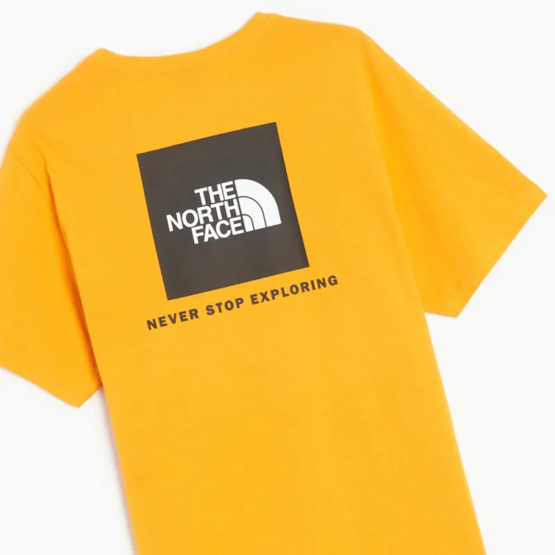 T-SHIRT THE NORTH FACE RED BOX JAUNE