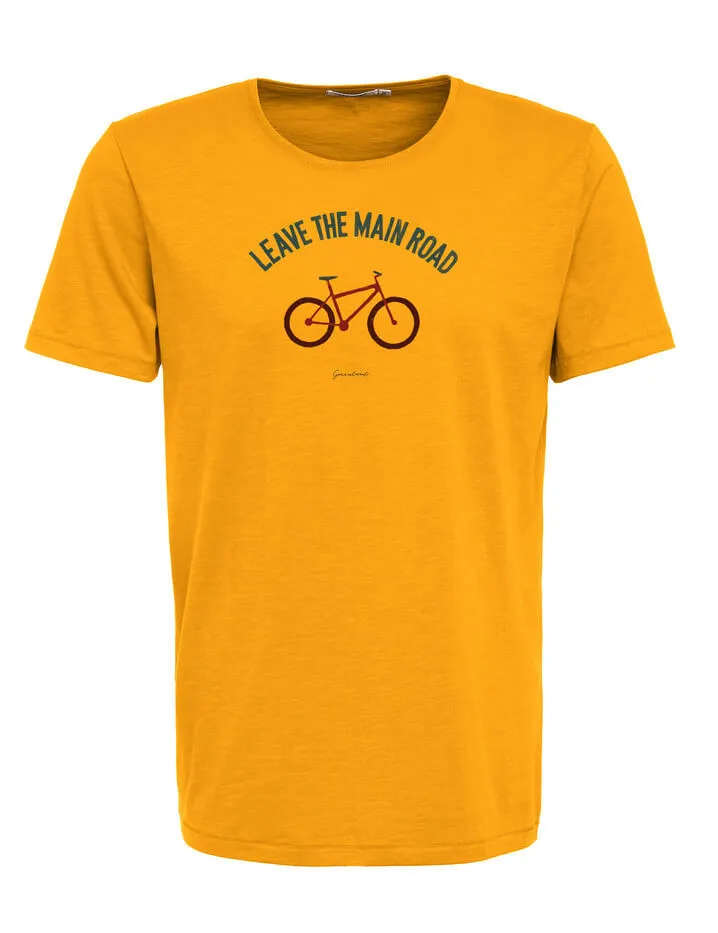 T-shirt vélo jaune tailles S