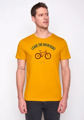 T-shirt vélo jaune tailles S