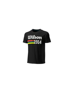 T-shirt Wilson Script 14 noir