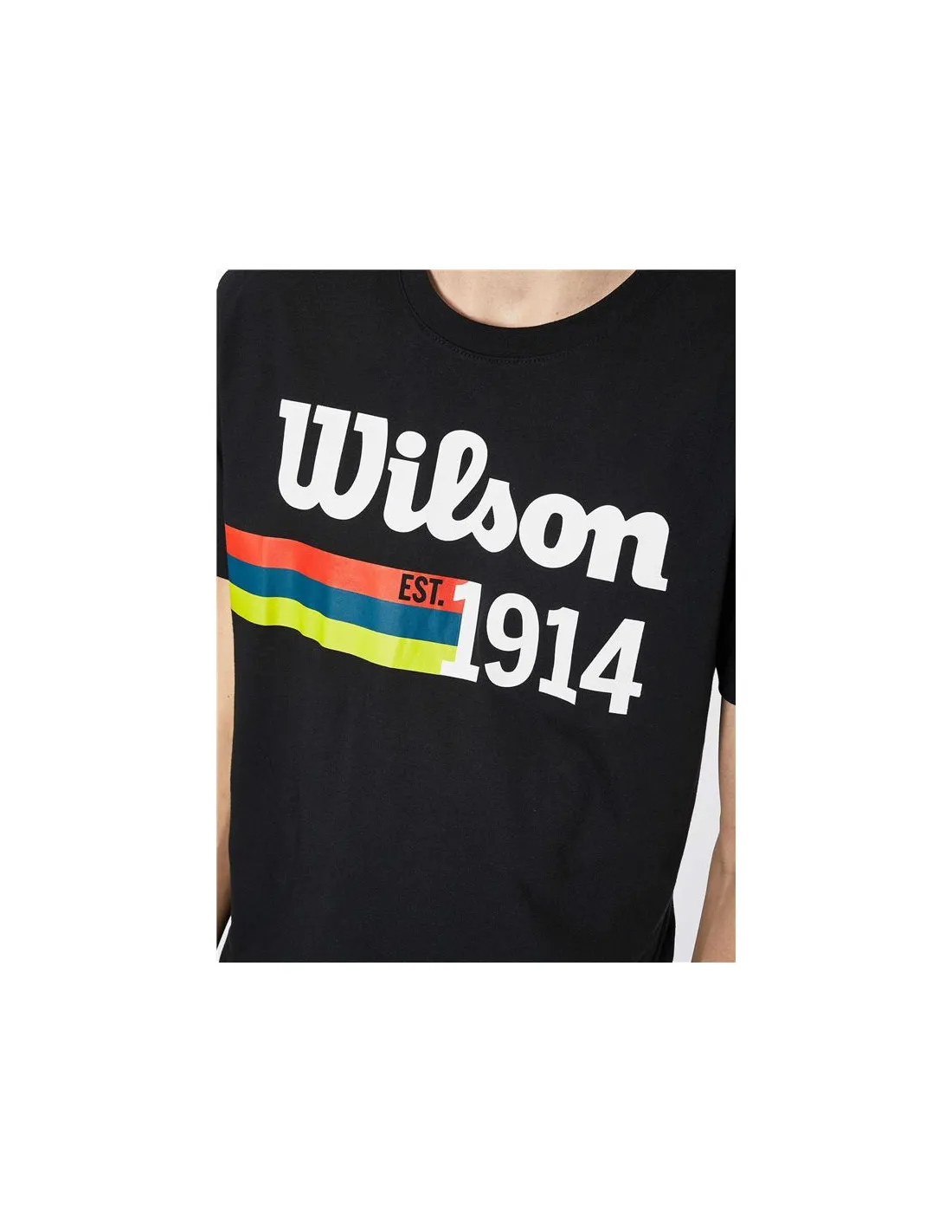 T-shirt Wilson Script 14 noir