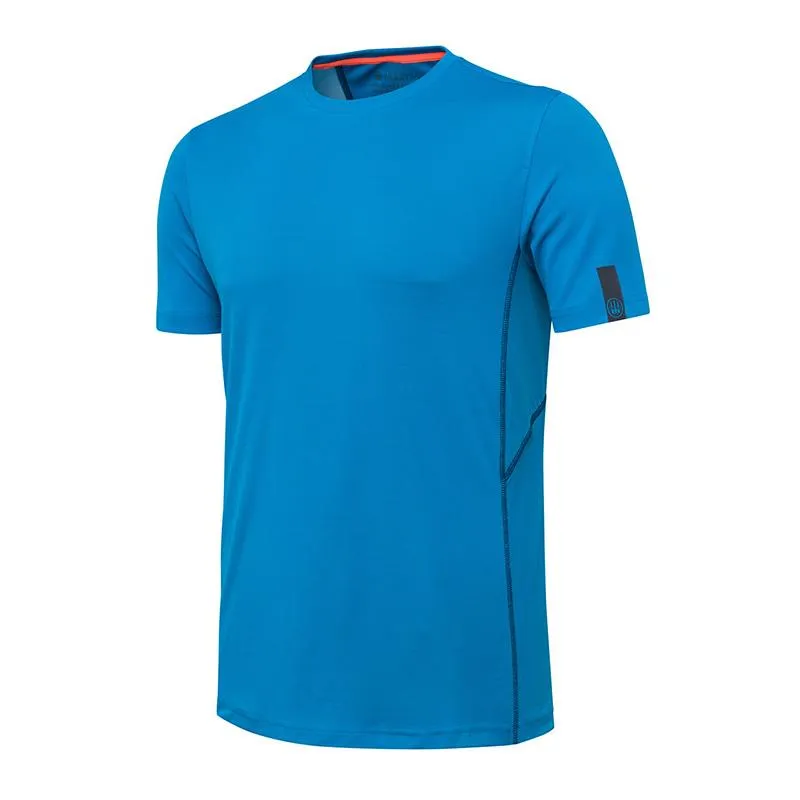 TEE SHIRT MANCHES COURTES HOMME BERETTA ICE POWER - BLEU