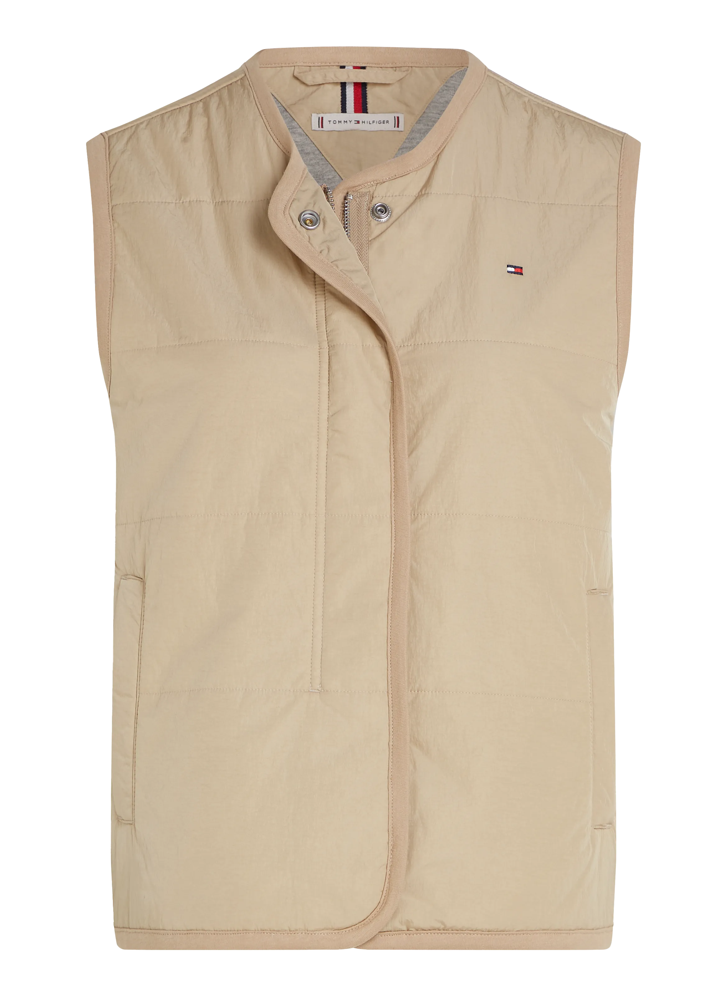 TOMMY HILFIGER  Veste légère sans manches  - Beige