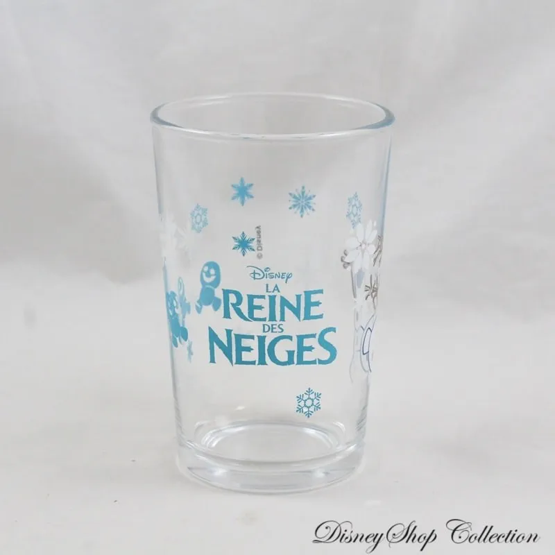 Verre La reine des neiges DISNEY AMORA moutarde Frozen Olaf et Snow...