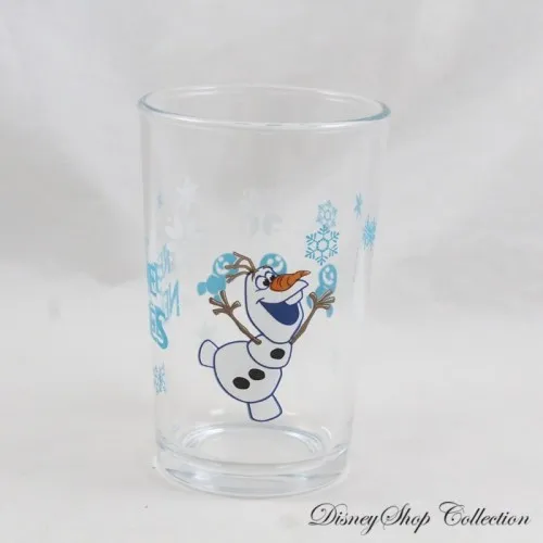 Verre La reine des neiges DISNEY AMORA moutarde Frozen Olaf et Snow...