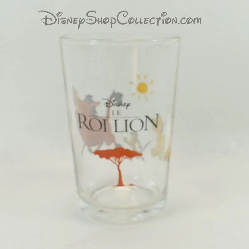 Verre Le Roi lion DISNEY Simba Timon et Pumbaa Amora moutarde