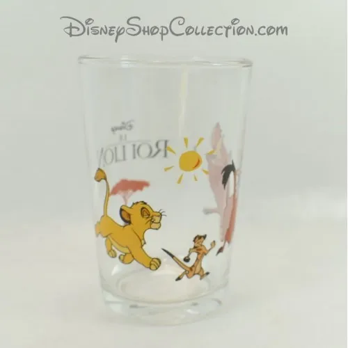 Verre Le Roi lion DISNEY Simba Timon et Pumbaa Amora moutarde