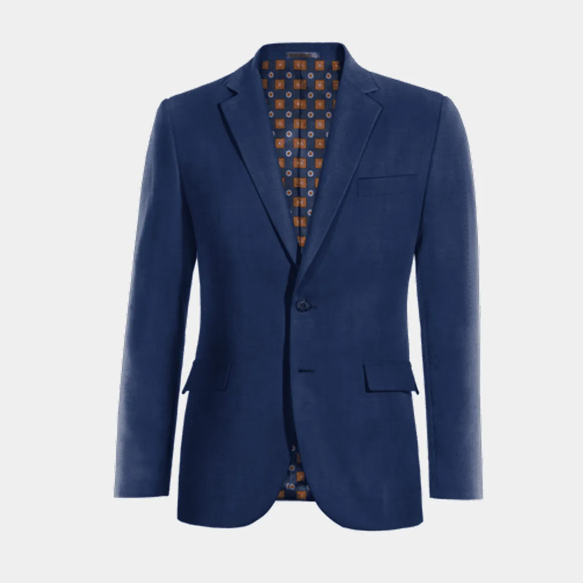 Veste bleu cobalt de mi-saison