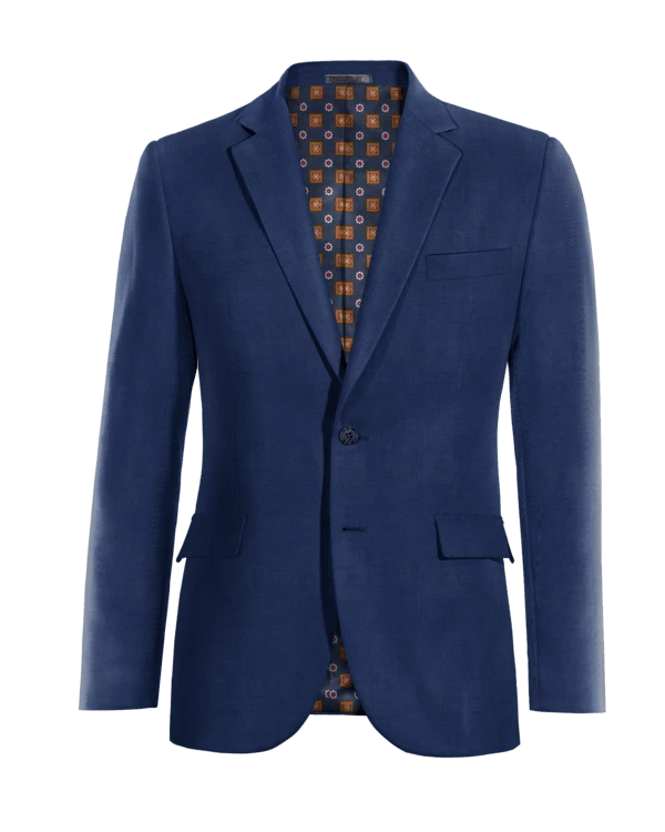 Veste bleu cobalt de mi-saison