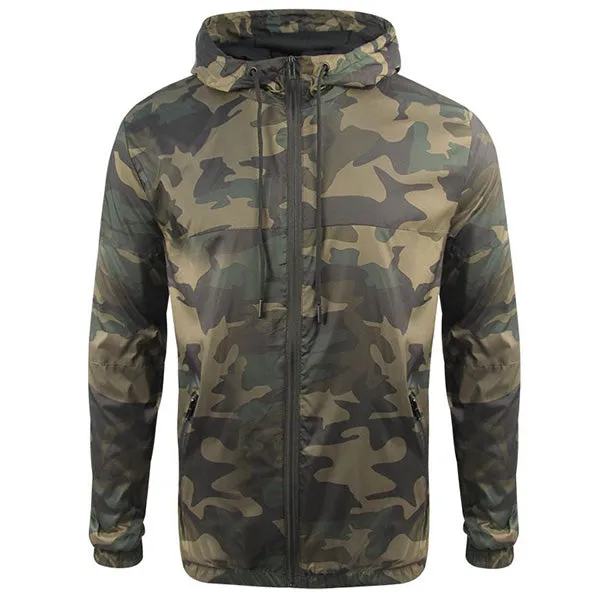 Veste Camouflage Légère Homme