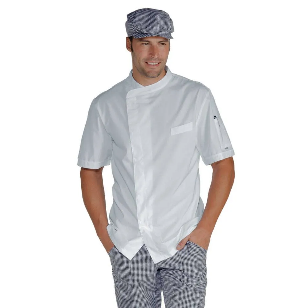 Veste de cuisine blanche Ultra Légère Isacco Pretoria Extra Light