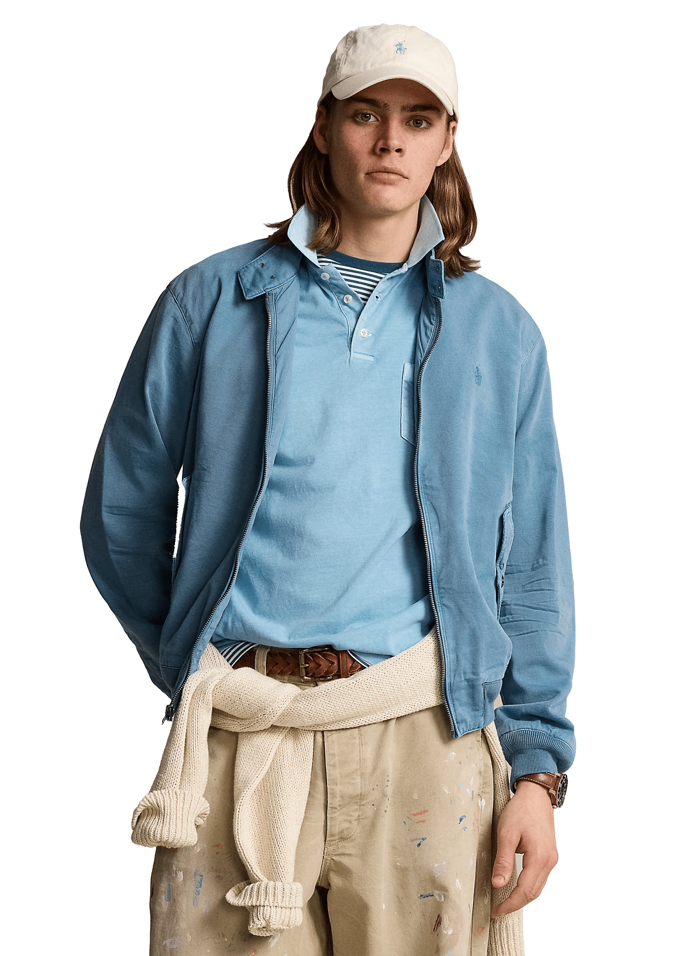 VESTE LéGèRE EN COTON - POLO RALPH LAUREN pour HOMME | Printemps