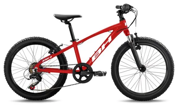 VTT Semi-Rigide Enfant BH Expert Junior Susp Shimano Tourney 7V 20'' Rouge/Blanc