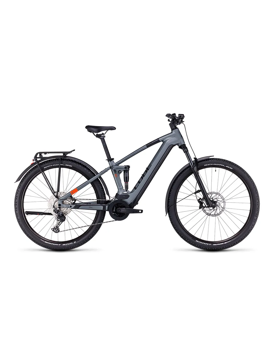 VTT électrique tout suspendu Unisexe STEREO HYB 120 PRO ALLROAD 750 Gris