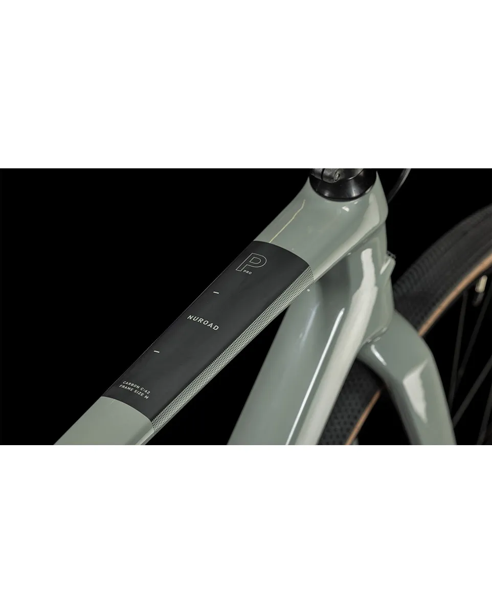 Vélo Gravel Unisexe NUROAD C:62 PRO Gris/Noir